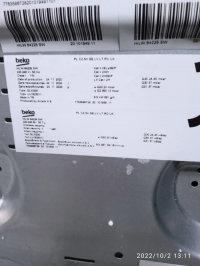 Газова поверхня Beko HLW 64226 SW