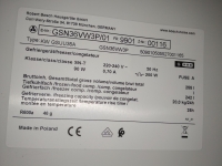 Нова морозильна камера Bosch gsn36vw3p