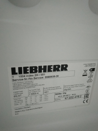 Холодильник Liebherr t1504